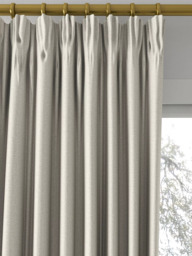 John Lewis Herringbone Made to Measure Curtains or Roman Blind, Mole - thumbnail 2