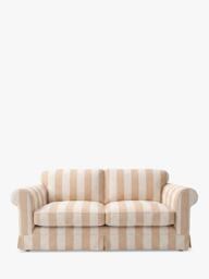 John Lewis x Sophie Conran Salthrop Medium 2 Seater Sofa, Natural Stripe