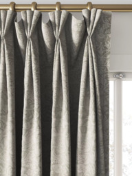 William Morris At Home Strawberry Thief Woven Made to Measure Curtains or Roman Blind, Limestone - thumbnail 6