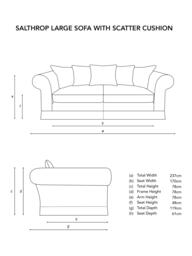 John Lewis x Sophie Conran Salthrop Scatter Back Large Sofa - thumbnail 2