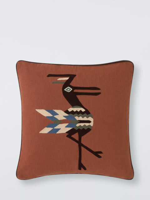 John Lewis Fifi Bird Cushion, Multi - image 1