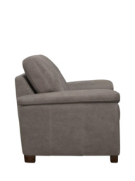 John Lewis Camden Large 3 Seater Leather Sofa, Dark Leg - thumbnail 3