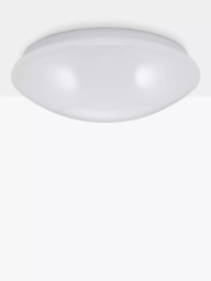 John Lewis Star Sparkle LED Flush Ceiling Light, White - thumbnail 3