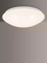 John Lewis Star Sparkle LED Flush Ceiling Light, White - thumbnail 1