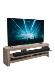 AVF Calibre Sound 140 TV Stand for TVs up to 65”, Sawn Oak - thumbnail 2