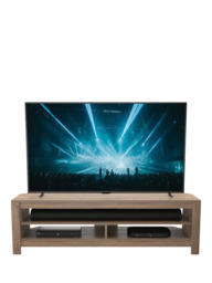 AVF Calibre Sound 140 TV Stand for TVs up to 65”, Sawn Oak - thumbnail 6