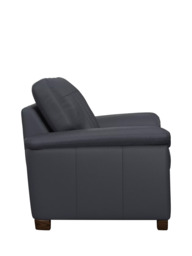 John Lewis Camden Grand 4 Seater Leather Sofa, Dark Leg - thumbnail 3