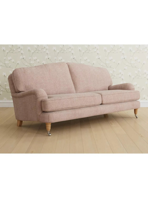 Laura Ashley Lynden Large 3 Seater Sofa, Oak Leg - image 1