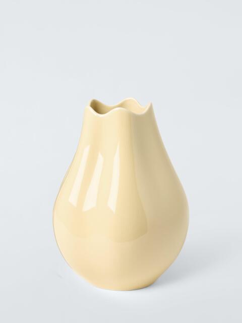 John Lewis x Anine Cecilie Iversen Ceramic Vase, Butter Yellow - image 1