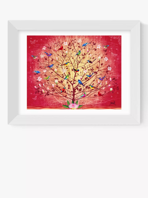 EAST END PRINTS Fiona Watson 'Overlooked Happiness' Framed Print
