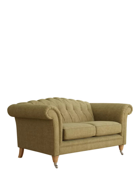 Laura Ashley Gloucester Small 2 Seater Sofa, Oak Leg - image 1