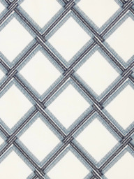 John Lewis Oakley Embroidery Made to Measure Curtains or Roman Blind, Lake Blue