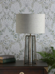 Laura Ashley Star Table Lamp, Brass - thumbnail 2