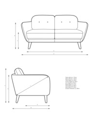 John Lewis Arlo Medium 2 Seater Sofa, Light Leg - thumbnail 2