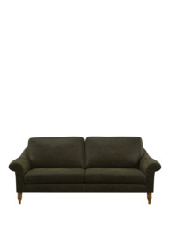 John Lewis Camber Grand 4 Seater Leather Sofa, Light Leg - thumbnail 5