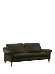 John Lewis Camber Grand 4 Seater Leather Sofa, Light Leg - thumbnail 1