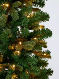 John Lewis Finchley Potted Pre-lit Christmas Tree, Green - thumbnail 2