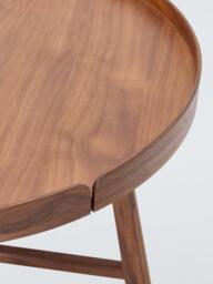 John Lewis Trieste Small Coffee Table, Walnut - thumbnail 3