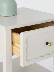 John Lewis Wave 1 Drawer Bedside Table - thumbnail 3