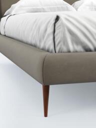 John Lewis Mid-Century Sweep Upholstered Bed Frame, Double - thumbnail 4