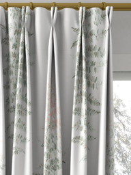 Sanderson Fernery Weave Made to Measure Curtains or Roman Blind, Orchid Grey - thumbnail 4