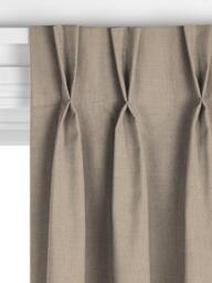 John Lewis Linen Look Made to Measure Curtains or Roman Blind, Biscuit - thumbnail 5