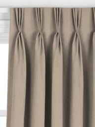 John Lewis Linen Look Made to Measure Curtains or Roman Blind, Biscuit - thumbnail 6