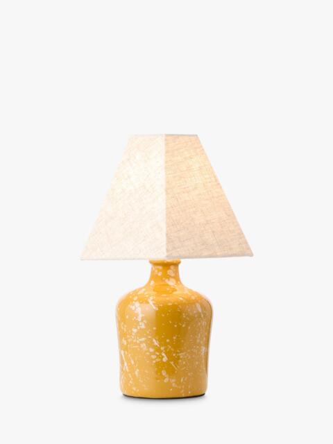 John Lewis Splatter Ceramic Table Lamp