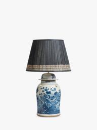 OKA Fenghuang Ceramic Table Lamp Base, Blue