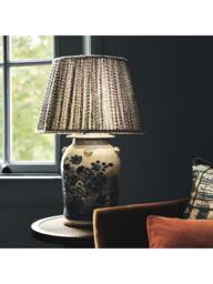 OKA Fenghuang Ceramic Table Lamp Base, Blue - thumbnail 2