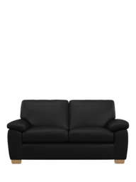 John Lewis Camden Medium 2 Seater Leather Sofa, Light Leg - thumbnail 5