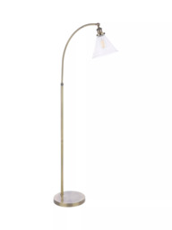 Laura Ashley Isaac Floor Lamp, Brass - thumbnail 4