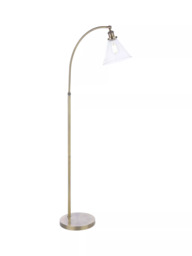 Laura Ashley Isaac Floor Lamp, Brass - thumbnail 3