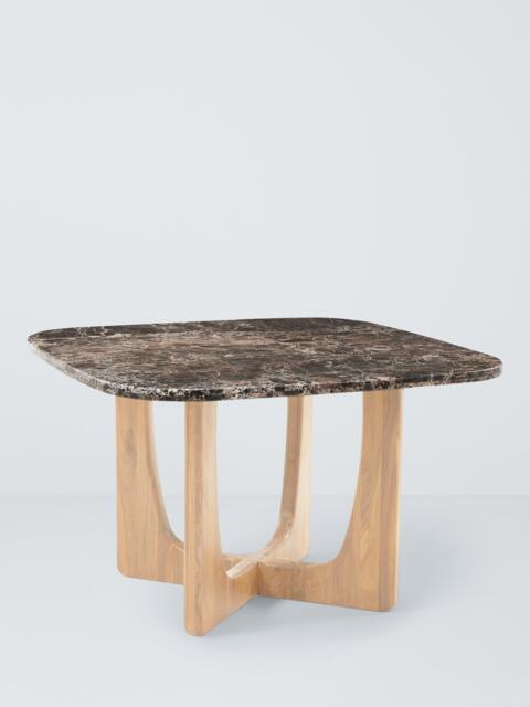 John Lewis Pierro 4 Seater Marble Top Dining Table - image 1