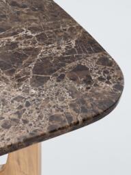 John Lewis Pierro 4 Seater Marble Top Dining Table - thumbnail 6