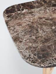 John Lewis Pierro 4 Seater Marble Top Dining Table - thumbnail 4