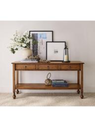 Pottery Barn Summerville Console Table, Tuscan Brown - thumbnail 2