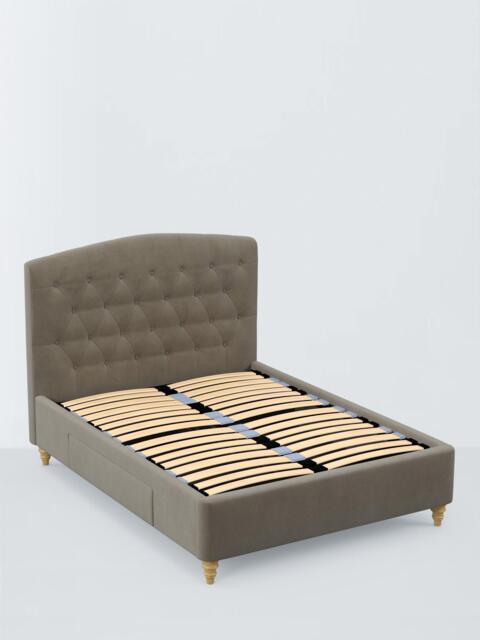 John Lewis Rue 2 Drawer Upholstered Bed Frame, Double - image 1