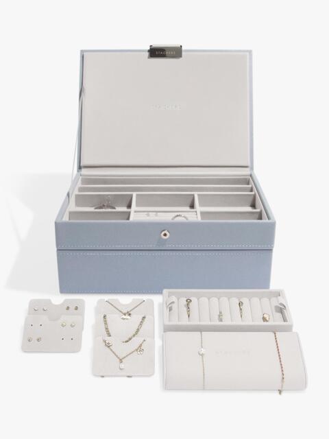 Stackers Faux Leather Classic Jewellery Box Set - image 1