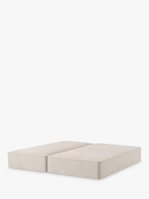John Lewis Pocket Sprung Upholstered Divan Base, Super King Size