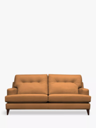 G Plan Vintage Seventy Two Medium 3 Seater Leather Sofa, Dark Leg - thumbnail 1