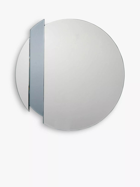 Där Yulia Round Wall Mirror, 50cm, Clear/Smoke - image 1