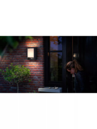 Philips Arbour LED PIR Motion Sensor Outdoor Wall Light, Anthracite - thumbnail 4