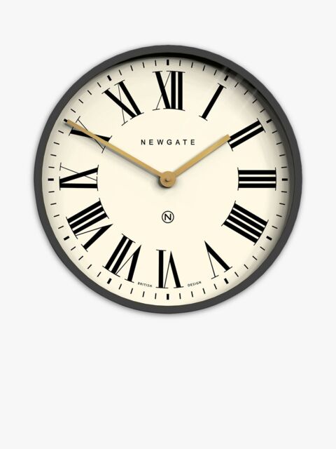 Newgate Clocks Mr Butler Roman Numeral Analogue Wall Clock, 45cm - image 1