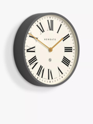 Newgate Clocks Mr Butler Roman Numeral Analogue Wall Clock, 45cm - thumbnail 2