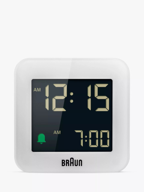Braun BC08 Digital Travel Alarm Clock - image 1