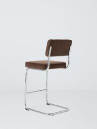 John Lewis Cantilever Bar Chair, Cocoa - thumbnail 4