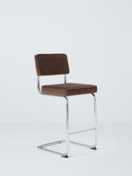 John Lewis Cantilever Bar Chair, Cocoa - thumbnail 1