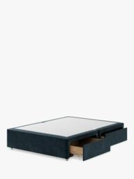 Hypnos Non-Sprung Upholstered 4 Drawer Divan Base, King Size - thumbnail 2