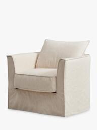 John Lewis Falmouth Loose Cover Armchair - thumbnail 3